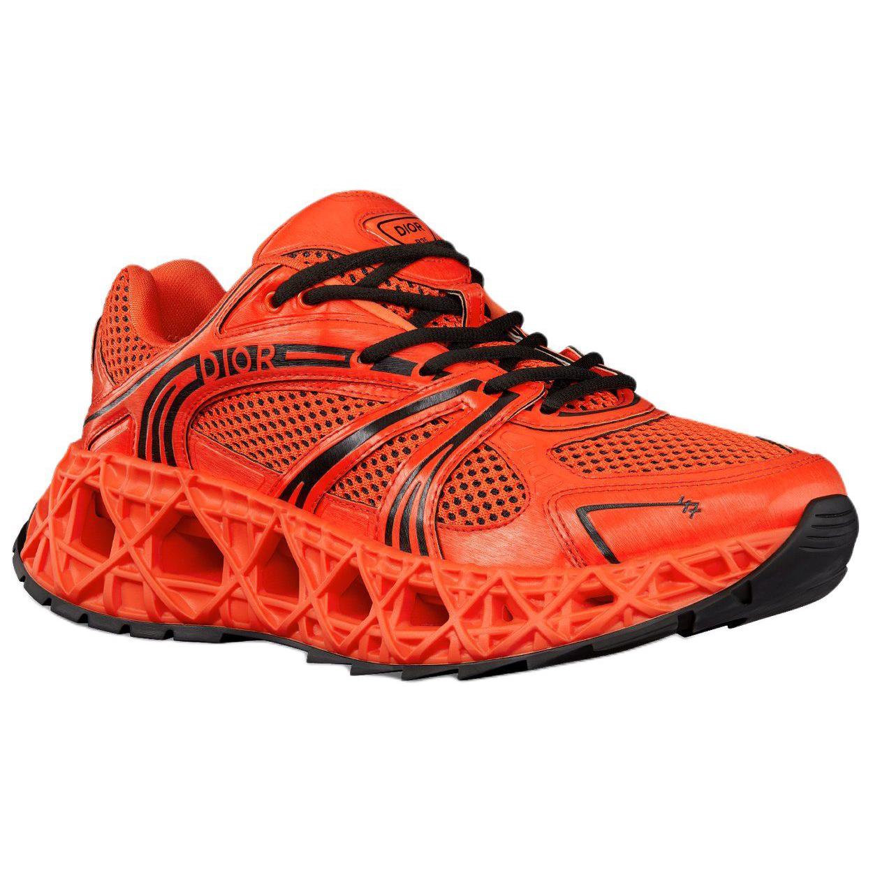 DIOR B35 NXXT Low Top Casual Shoes Men's Orange