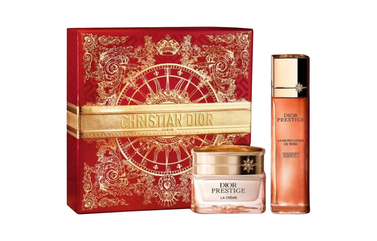DIOR New Year Limited Floral Secret Serum Water Cream Skincare Sets Moisturizes And Hydrates 15ml+100ml