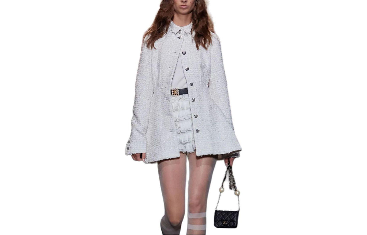CHANEL 24 New Spring And Summer Arrivals Jackets Coats Women's White