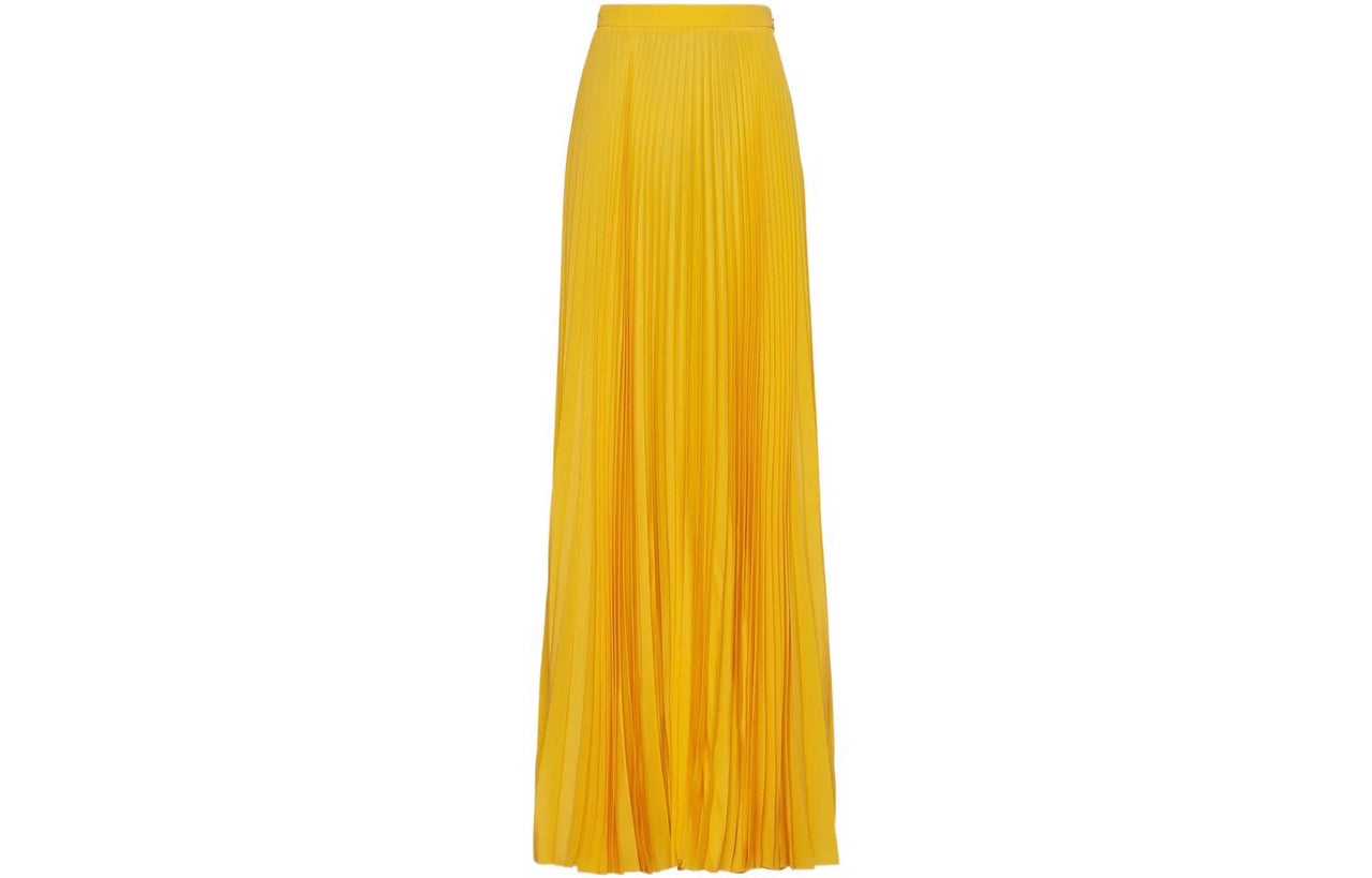 PRADA Casual Long Skirts Women's Yellow