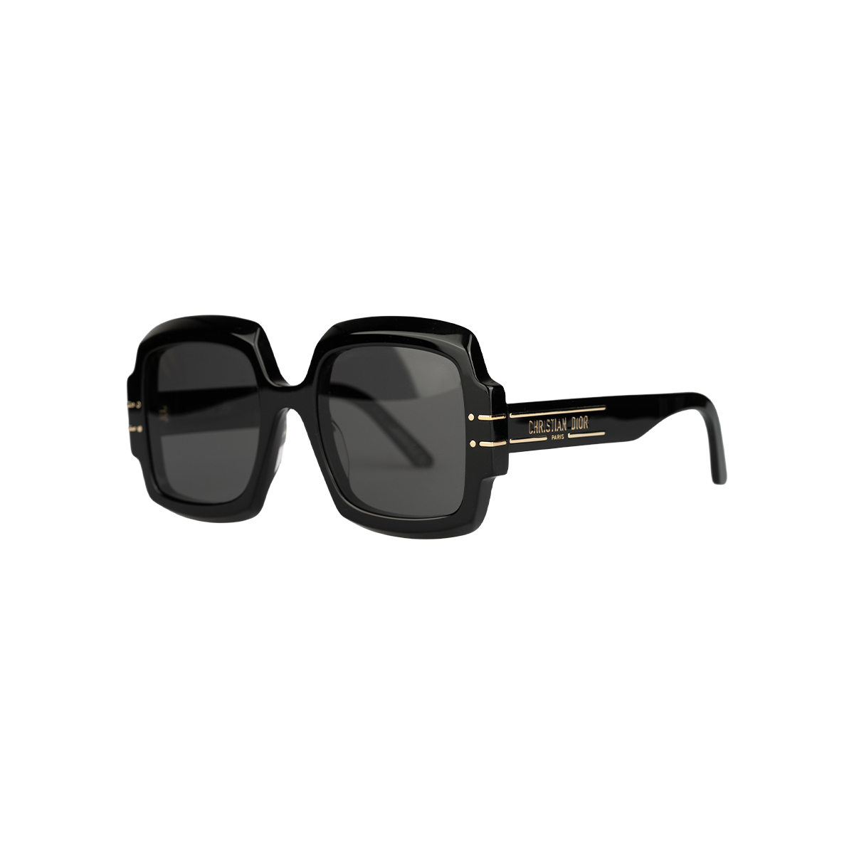DIOR Acetate Irregular Shape Sunglasses Unisex