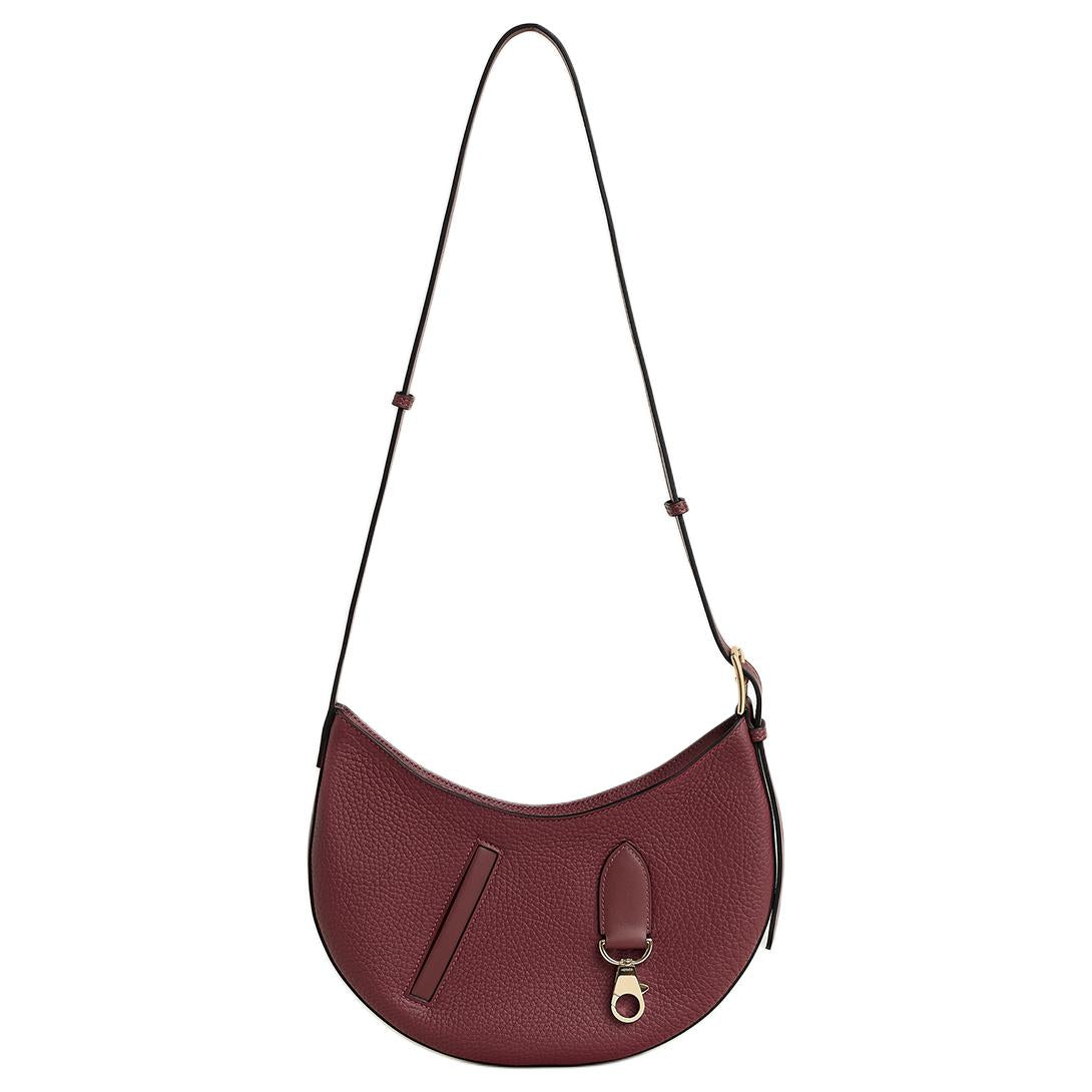 HERMES Arcon Clemence Bullhide With Swift Calfskin Crossbody Bag, Shoulder Bag Women's Hermes Red