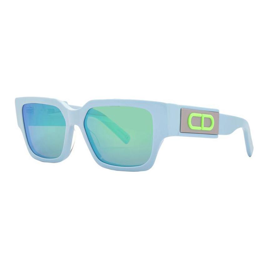 DIOR Acetate Square Sunglasses Men's Blue