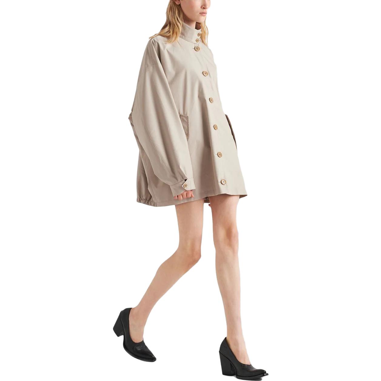 PRADA Coats Women's Khaki