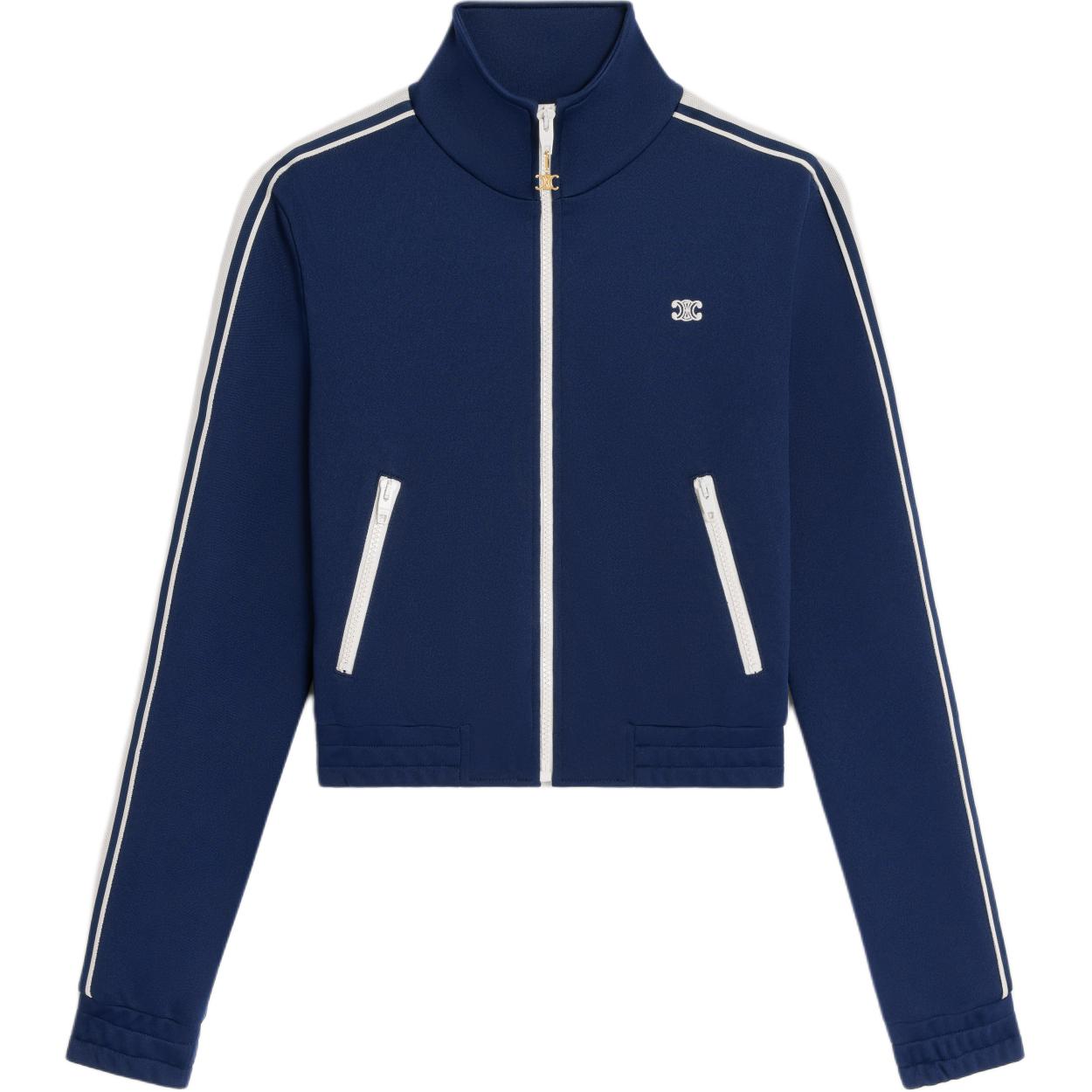 CELINE FW24 Jackets Coats Women's Marine Blue