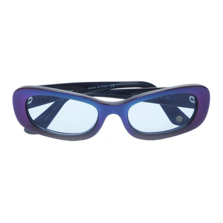 CHANEL 1990 2000s Rectangle frame Sunglasses