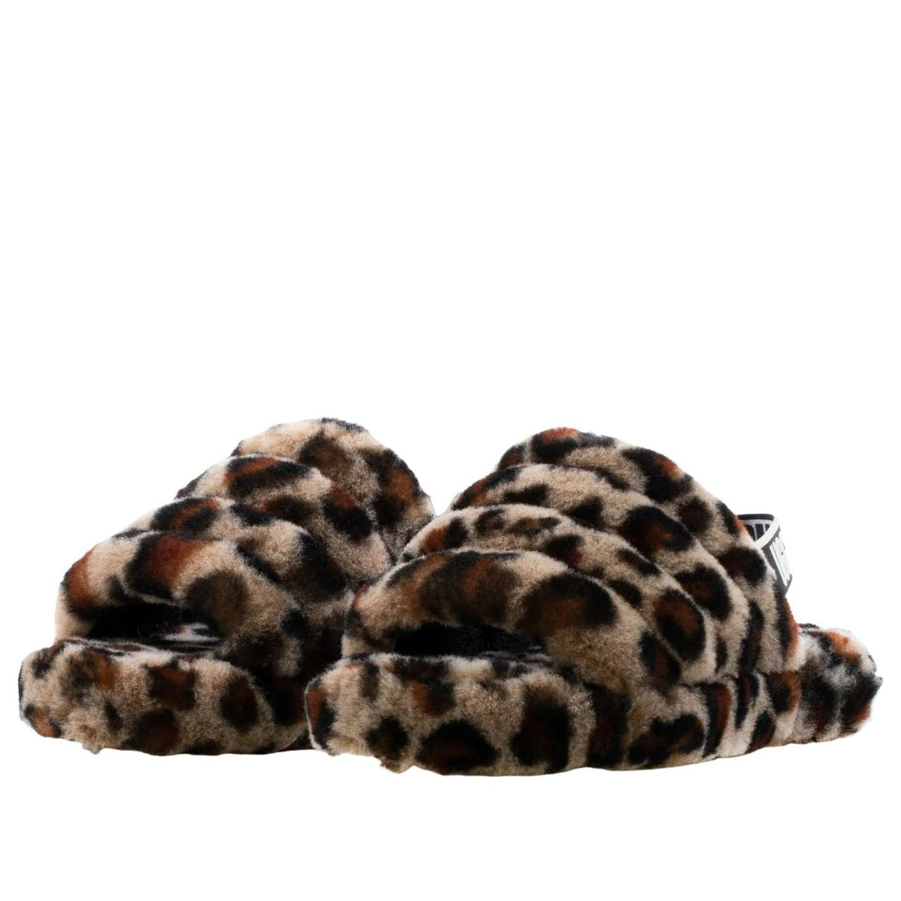 (PS) UGG Fluff Yeah Slide 'Leopard Amphora' 1110673K-AMP