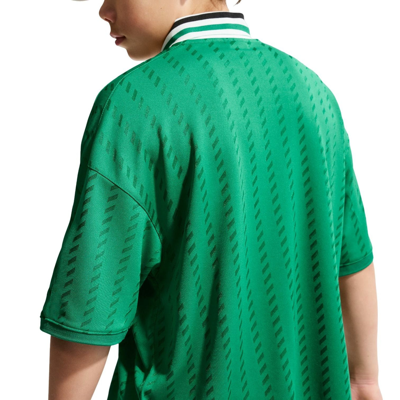 (GS) Nike Sportswear Short-sleeved Jersey 'Malachite Barely Green Black' IQ0435-365