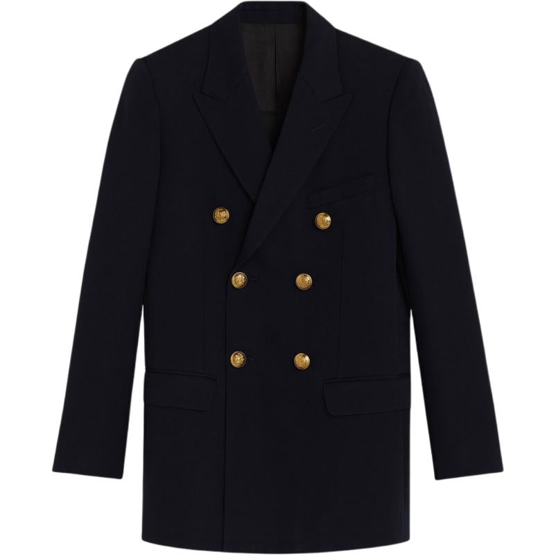 CELINE Double Breasted Long Sleeved Jacket