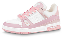LOUIS VUITTON Lv Trainers 'White Pale Pink'