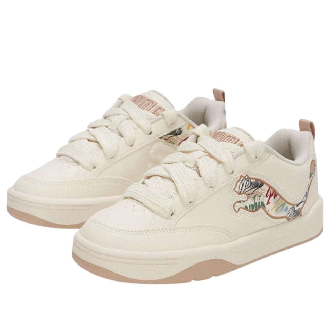 PUMA Park Lifestyle OG Graffiti 'Off White Pine Sand' 405257-01