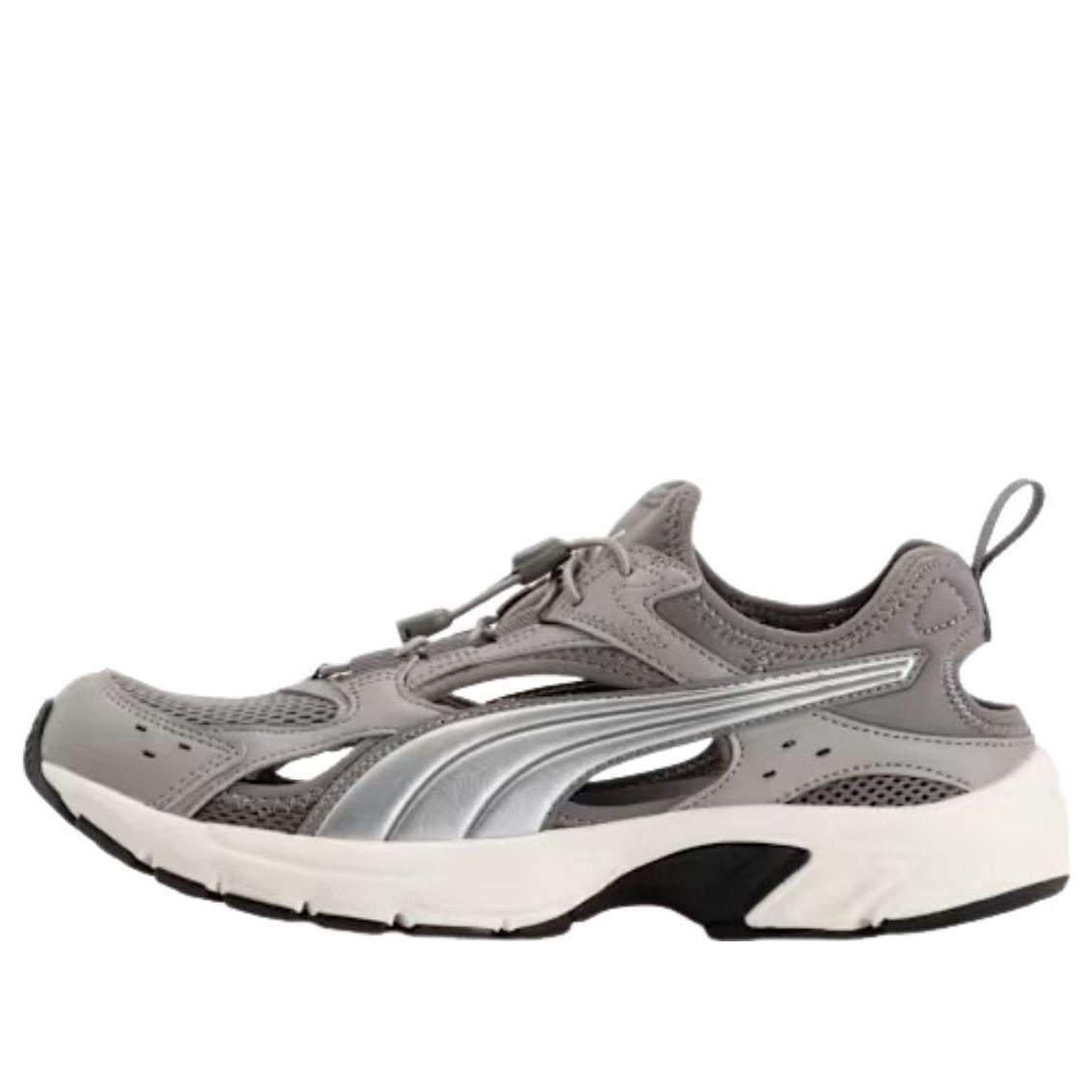PUMA Milenio Tech LT Sandals 'Stormy Slate Silver Concrete Gray' 409317-03
