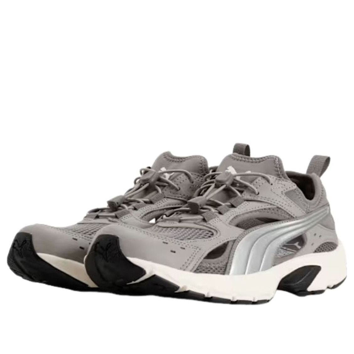 PUMA Milenio Tech LT Sandals 'Stormy Slate Silver Concrete Gray' 409317-03