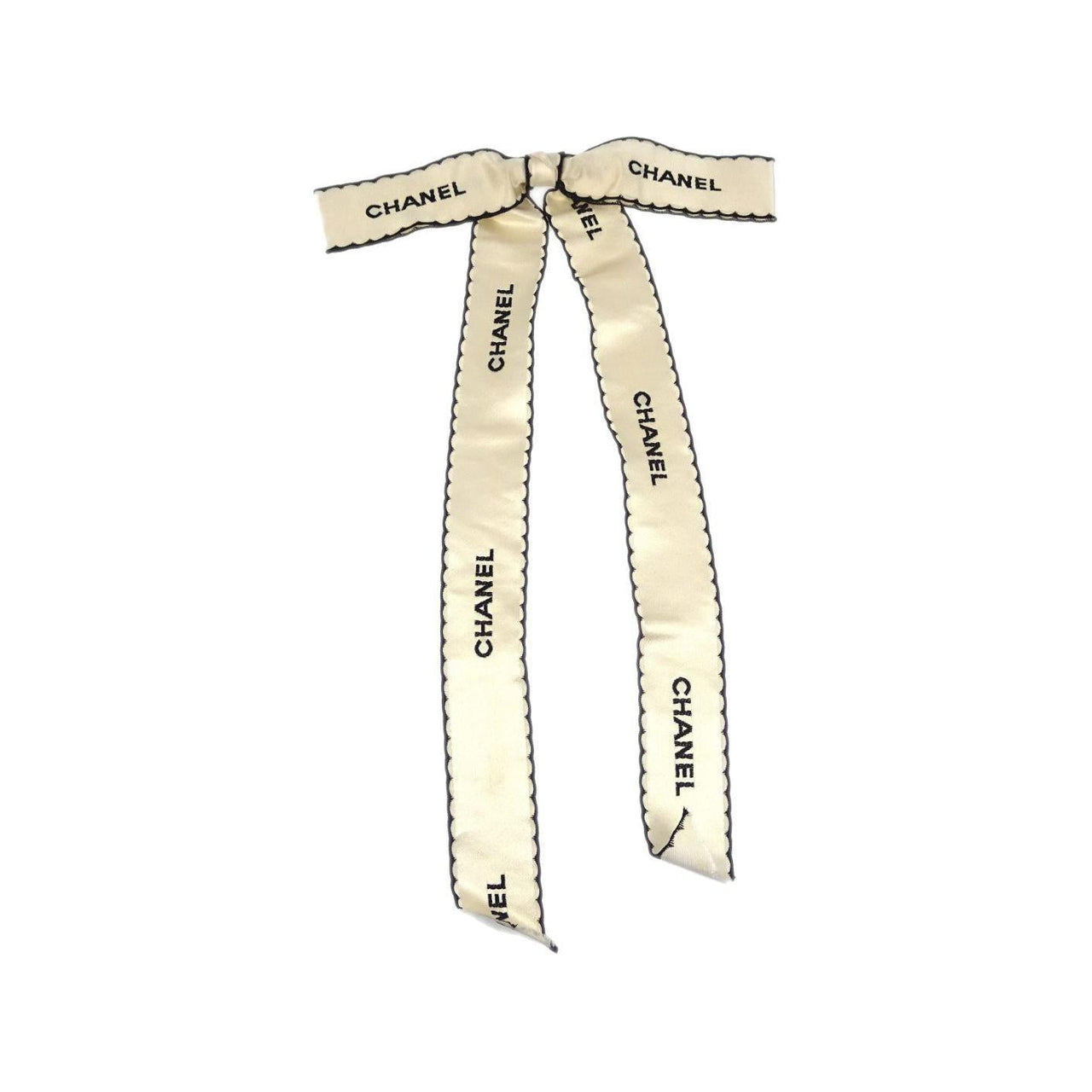 CHANEL 1990 2000s Ribbon Bow Brooch