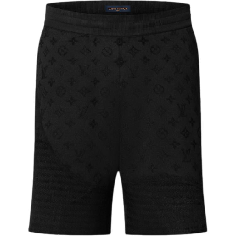 LOUIS VUITTON Graphic Jacquard Knitted Shorts