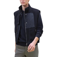 HERMES FW24 Vest Men's Ocean Blue
