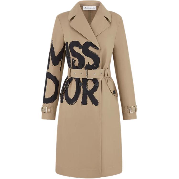 DIOR Double Breasted Belted Coat