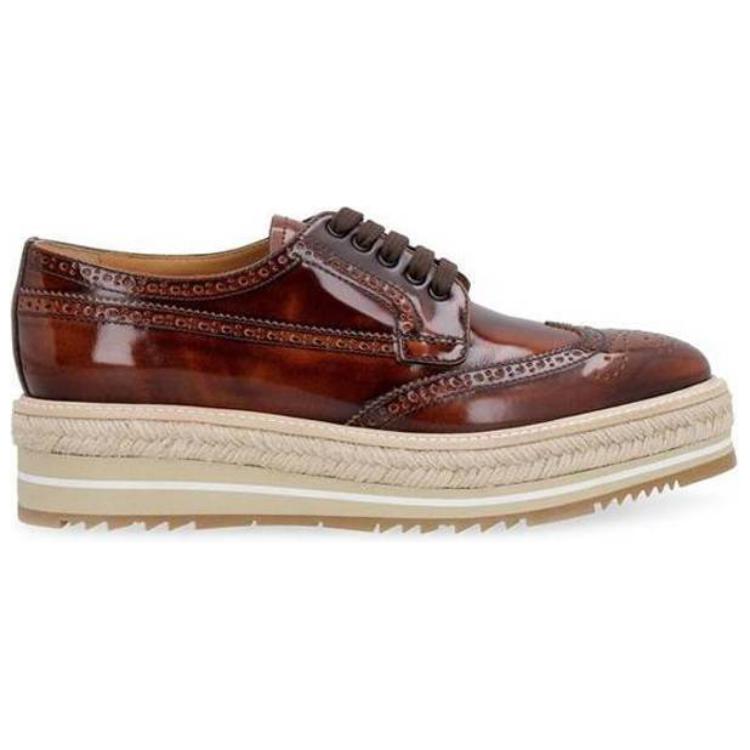 PRADA Casual Single Shoes Women's Brown