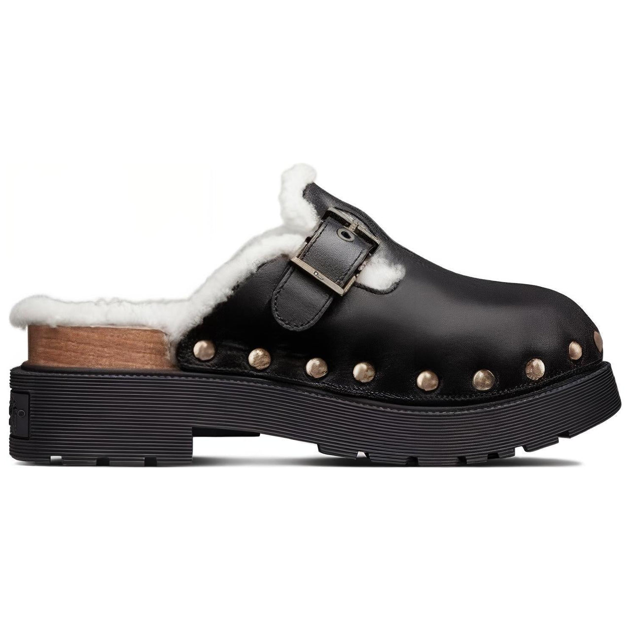 DIOR Diorquake Closed Toe Slippers Women's Black