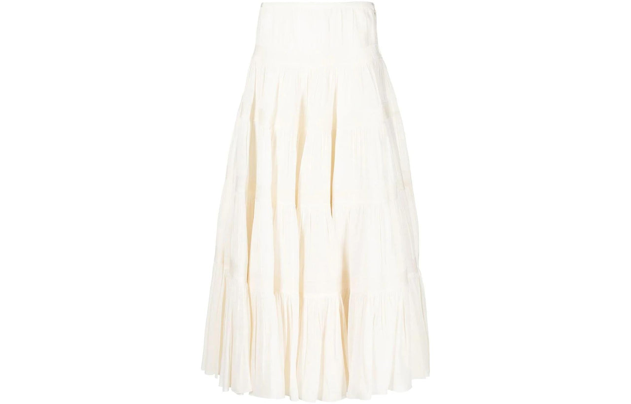 PRADA Casual Long Skirts Women's White