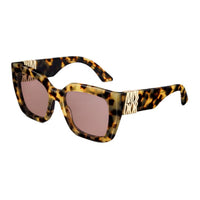 DIOR Acetate Square Sunglasses Women's Yellow