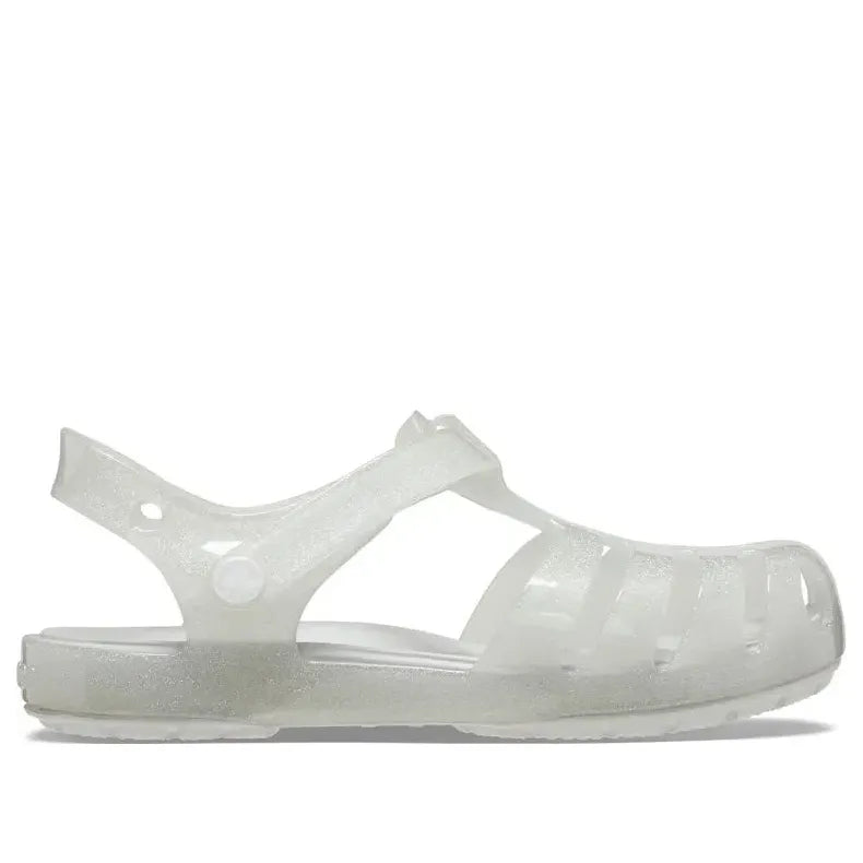 (GS) Crocs Isabella Glitter Sandals 'White' 208444-0IC