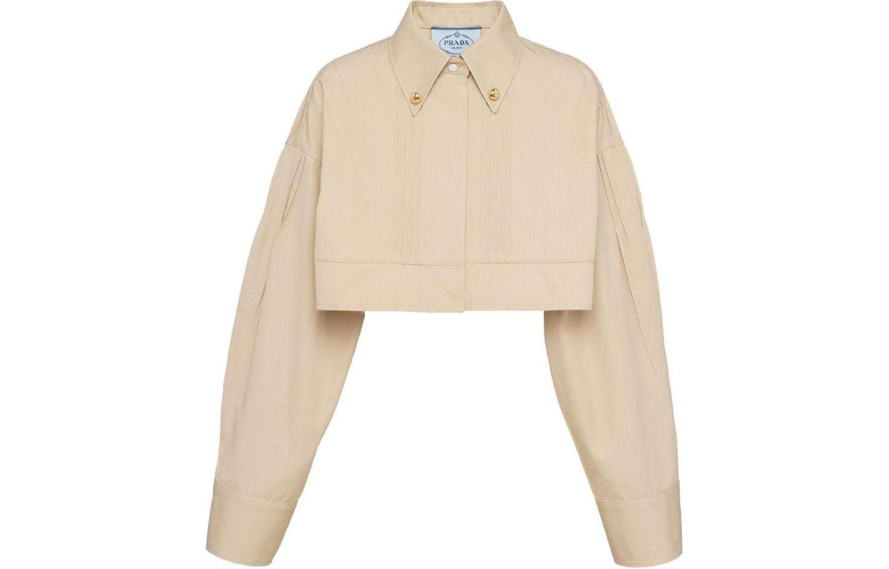 PRADA Cropped Cotton Jacket