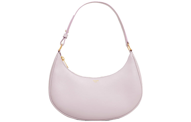 CELINE AVA Smooth Cow Leather Shoulder Bag Handbag Women's Peony Pink/Light Pink