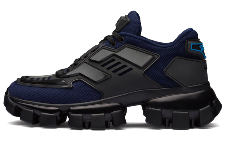 PRADA Cloudbust Thunder Casual Shoes Women's Low-Top Black/Blue