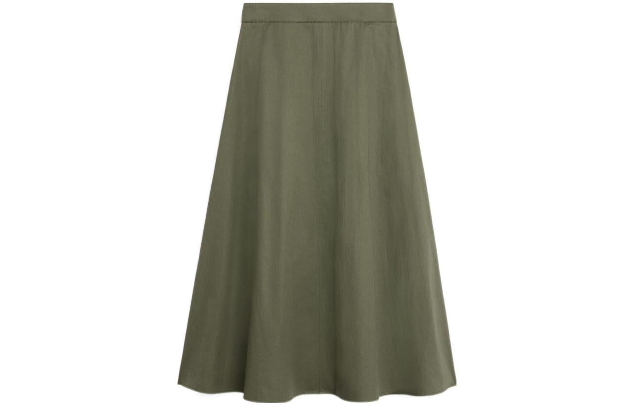 CELINE Casual Long Skirts Women's Green