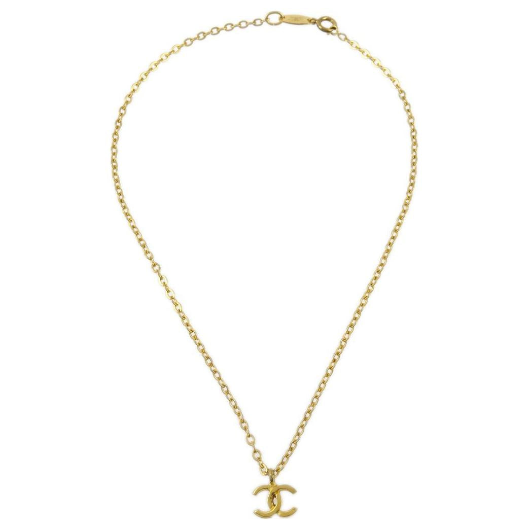 CHANEL 1982 Mini Cc Pendant Necklace