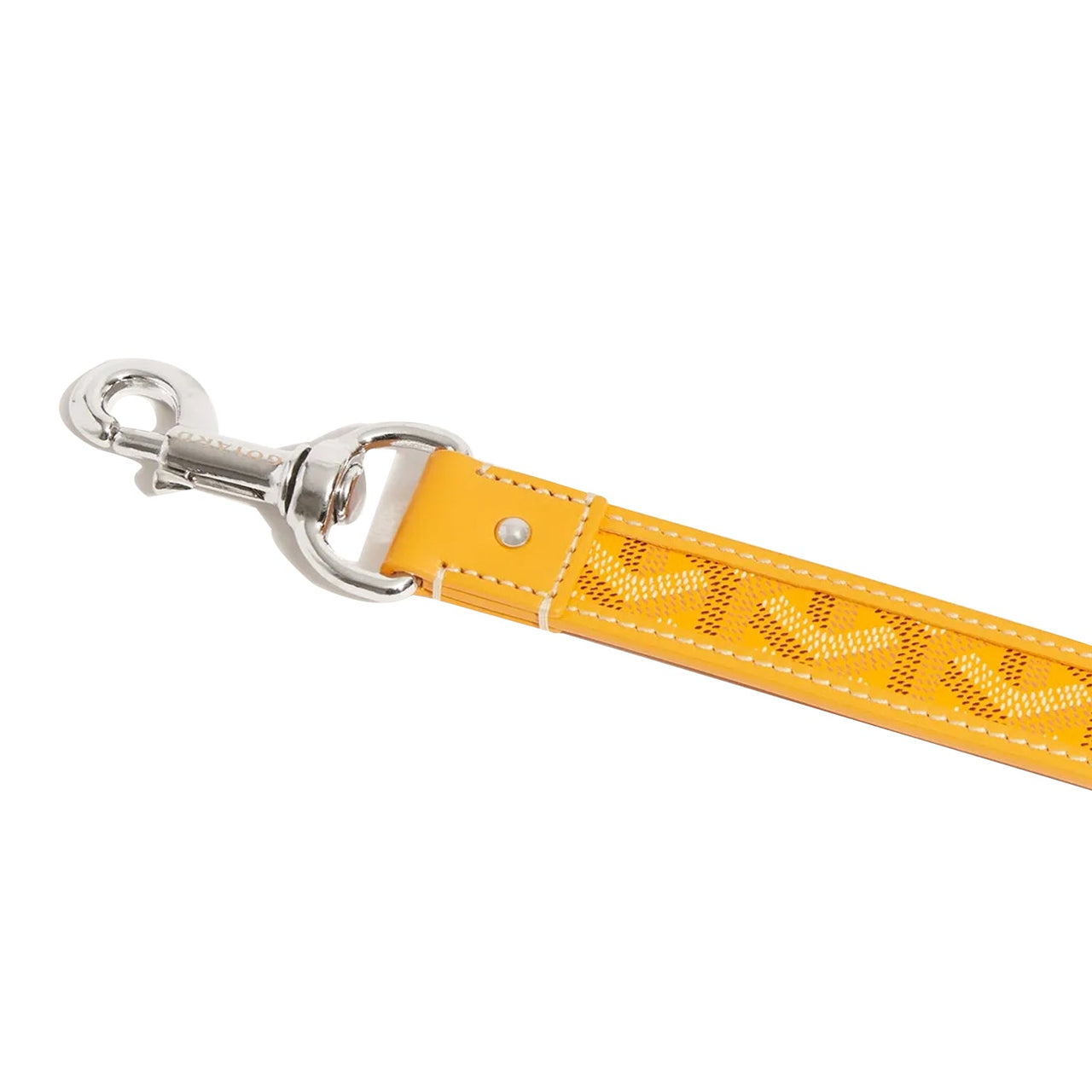 GOYARD Goyardine Canvas With Vauzelles Calfskin Dog's Teeth Bag Straps Unisex Yellow