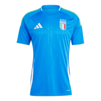 adidas Italy 24 Home Soccer Jersey Asia Sizing 'Blue' IN0657