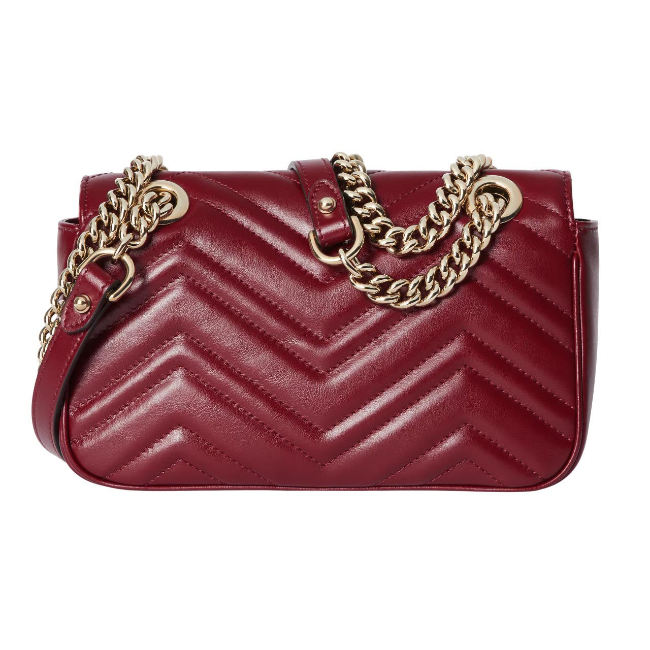 (WMNS) Gucci GG Marmont Mini Shoulder Bag 'Rosso Ancora' 446744-AADPJ-6207