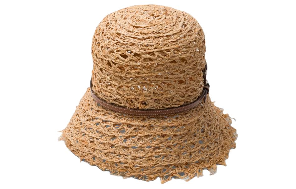 PRADA Enamel triangle Logo Bucket Hat