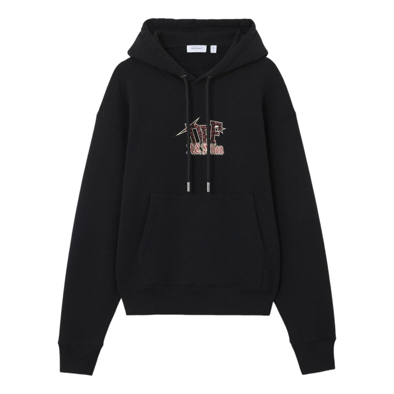Off-White x c/o AC Milan Arrow Hoodie 'Black Red' 44MBB12NG25F001125