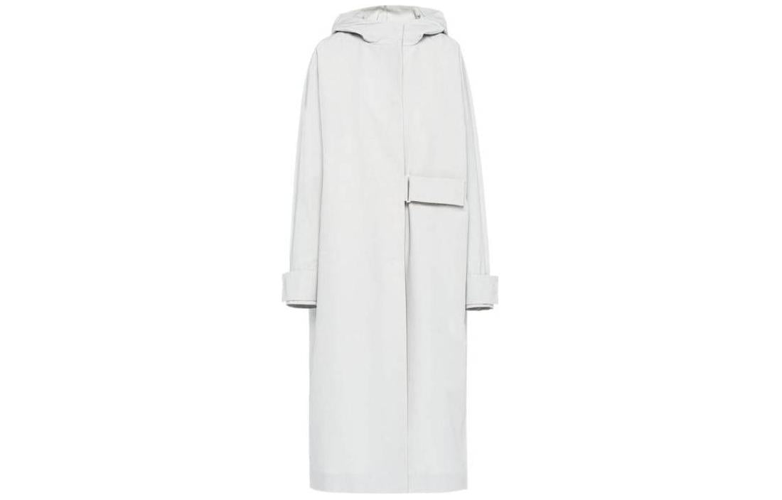 PRADA Coats Women's Silver
