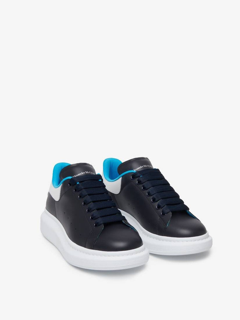 Alexander McQueen Oversized Sneaker in Navy/white/lapis Blue