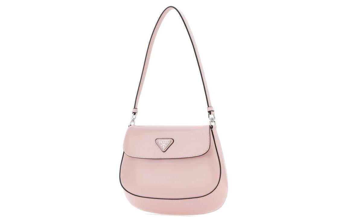 PRADA Cleo Leather Portable Crossbody Bag Shoulder Bag Women's Pink