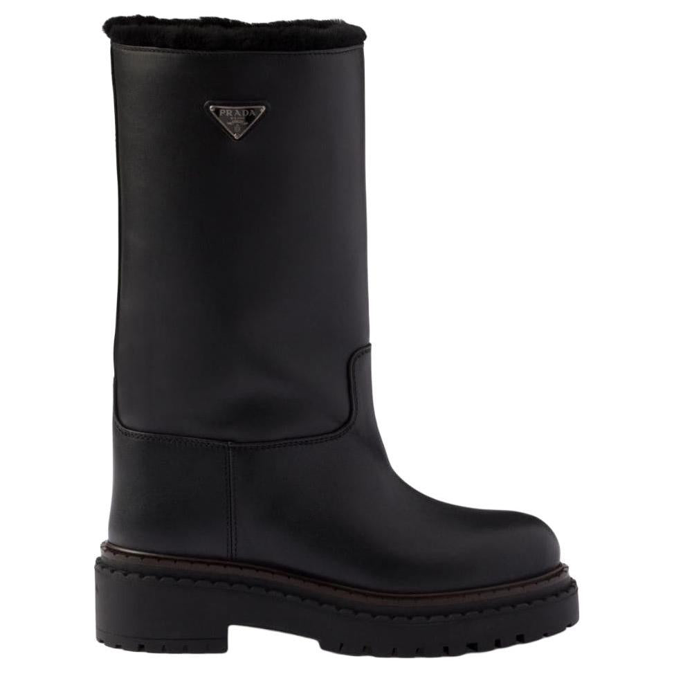 PRADA Ankle Boots Women's Black