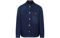 PRADA Shirts Men Blue