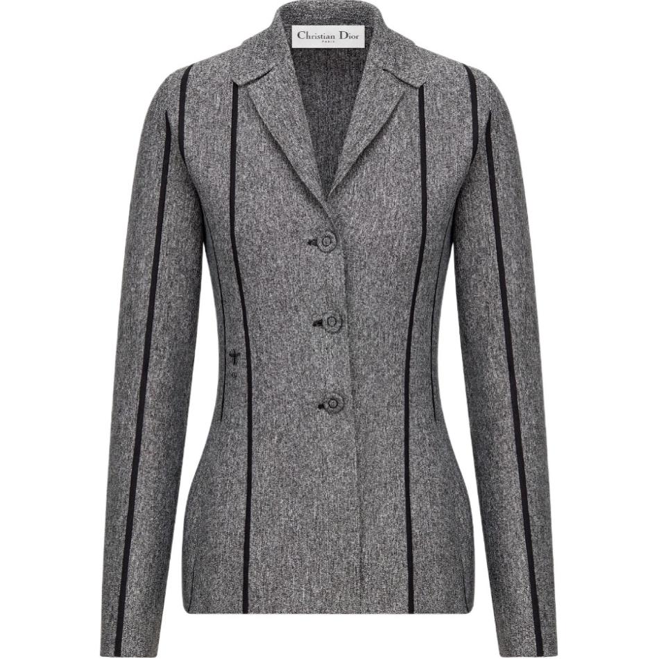 DIOR Jackets Coats Women's Gray