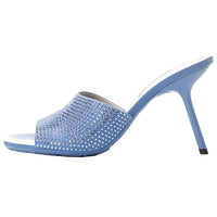 LOEWE Petal Slide Slippers 9.5cm Women's Blue