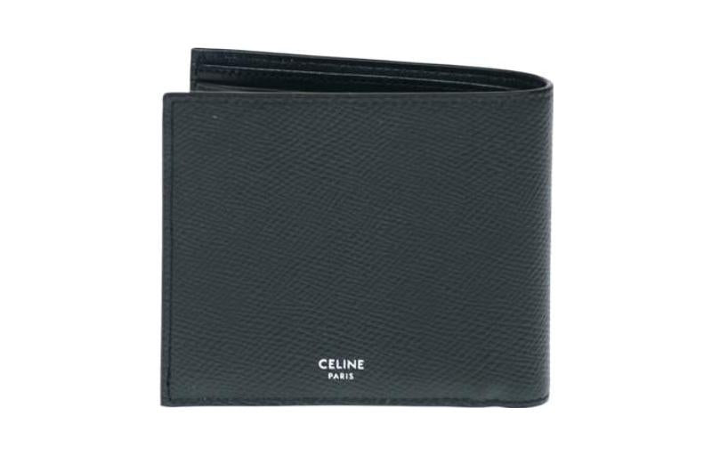 CELINE Calfskin Wallet Men's Black