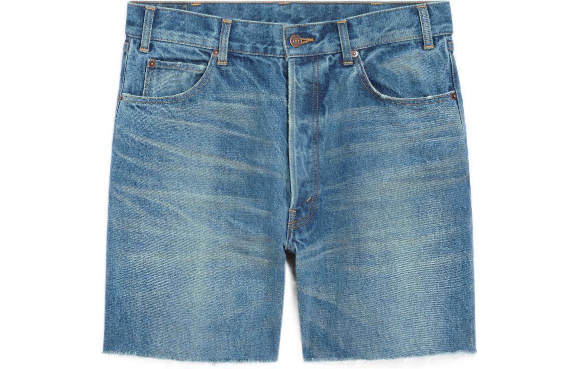 CELINE Denim Shorts Men Blue