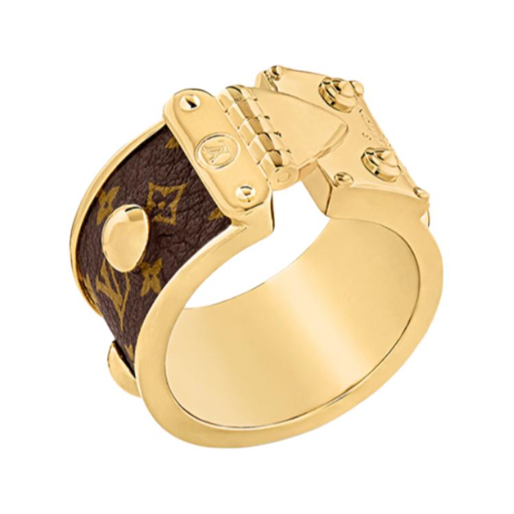 LOUIS VUITTON Lv Signature Ring