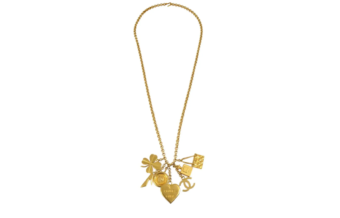 CHANEL 1996 Icon Pendant Necklace
