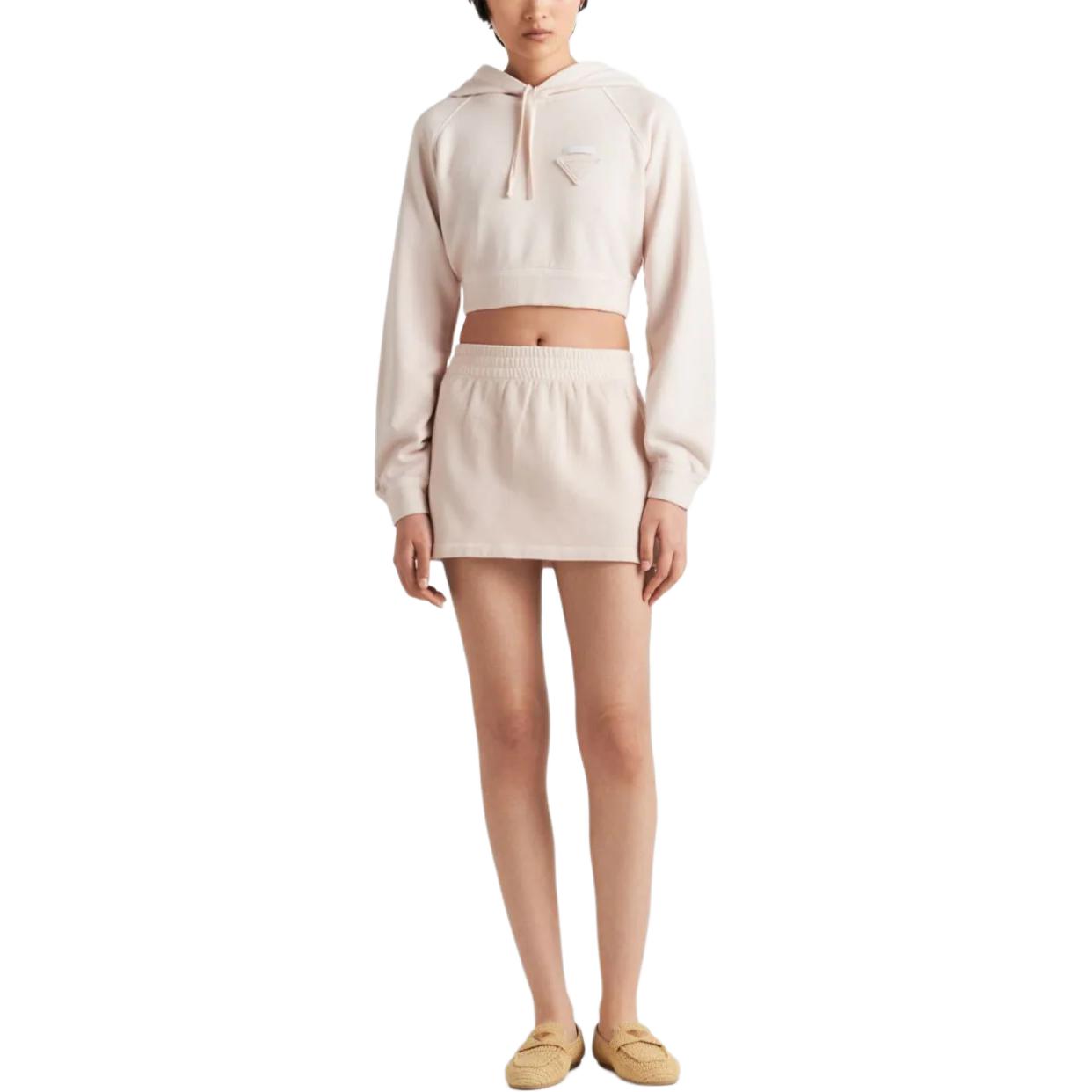 PRADA Casual Short Skirts Women's Pink