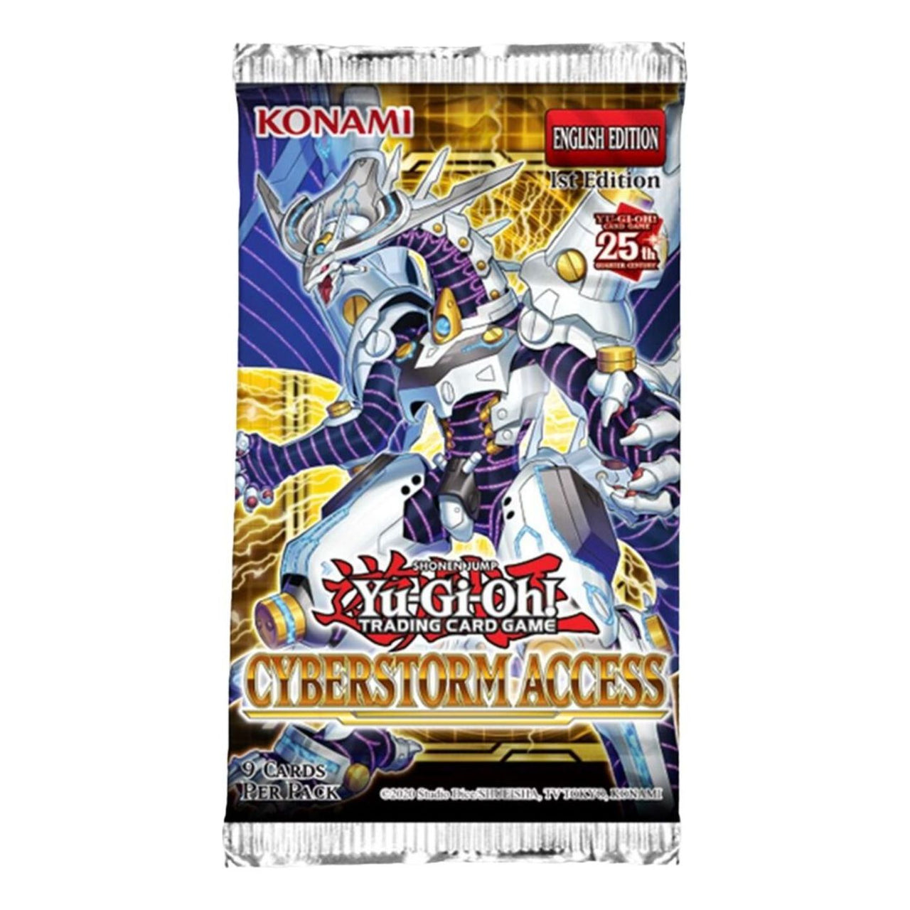Yu-Gi-Oh! Cyberstorm Access Booster Pack 1st Edition KON86044-PACK