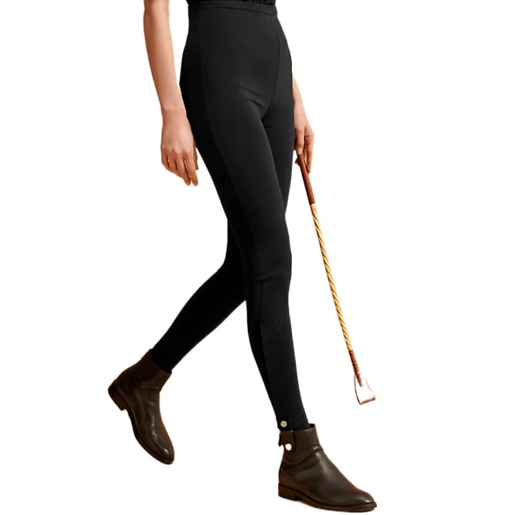 HERMES FW22 Casual Pants Women's Black